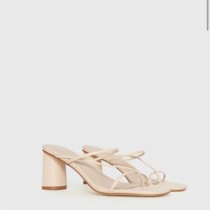 Princess Polly Becka Heels Beige Princess Polly nude heels
